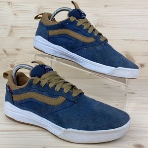 Vans UltraRange Pro Dress Blue Suede Sneakers